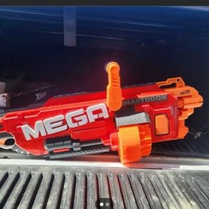 Nerf N-Strike Mega Mastodon Blaster Gun 24 Dart Drum Full Automatic